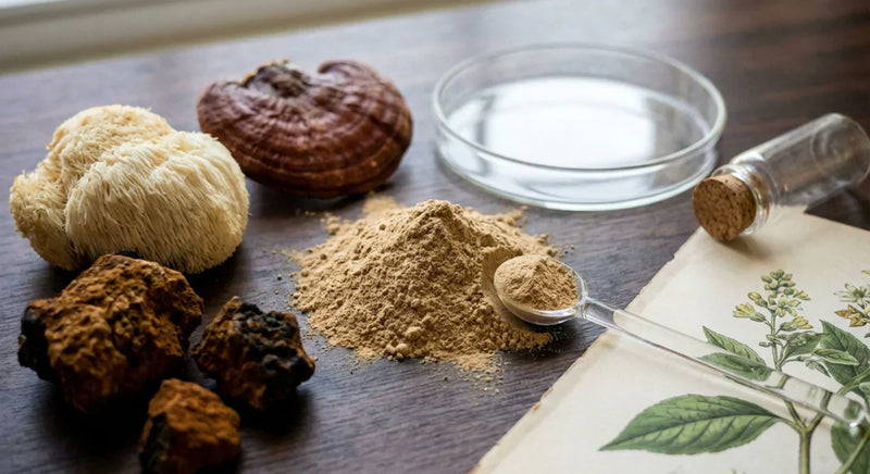 Guide comparatif des champignons adaptogènes