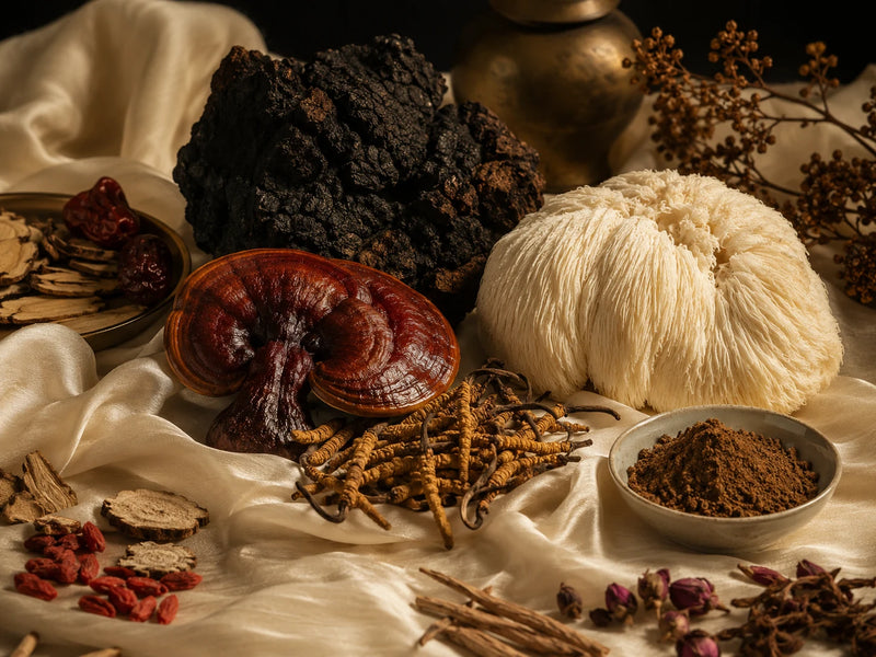 Champignons adaptogènes et médecine traditionnelle chinoise
