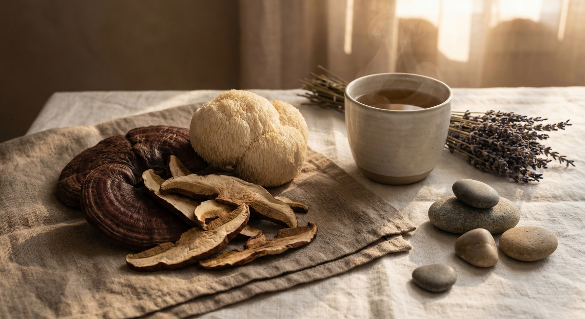 Reishi et Lion's Mane contre le stress : la solution naturelle