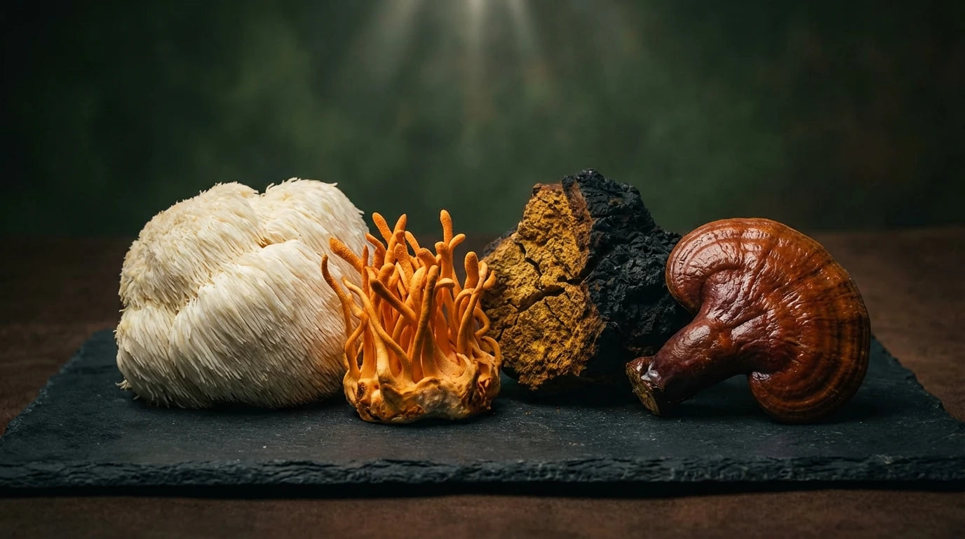 Nos Champignons Adaptogènes