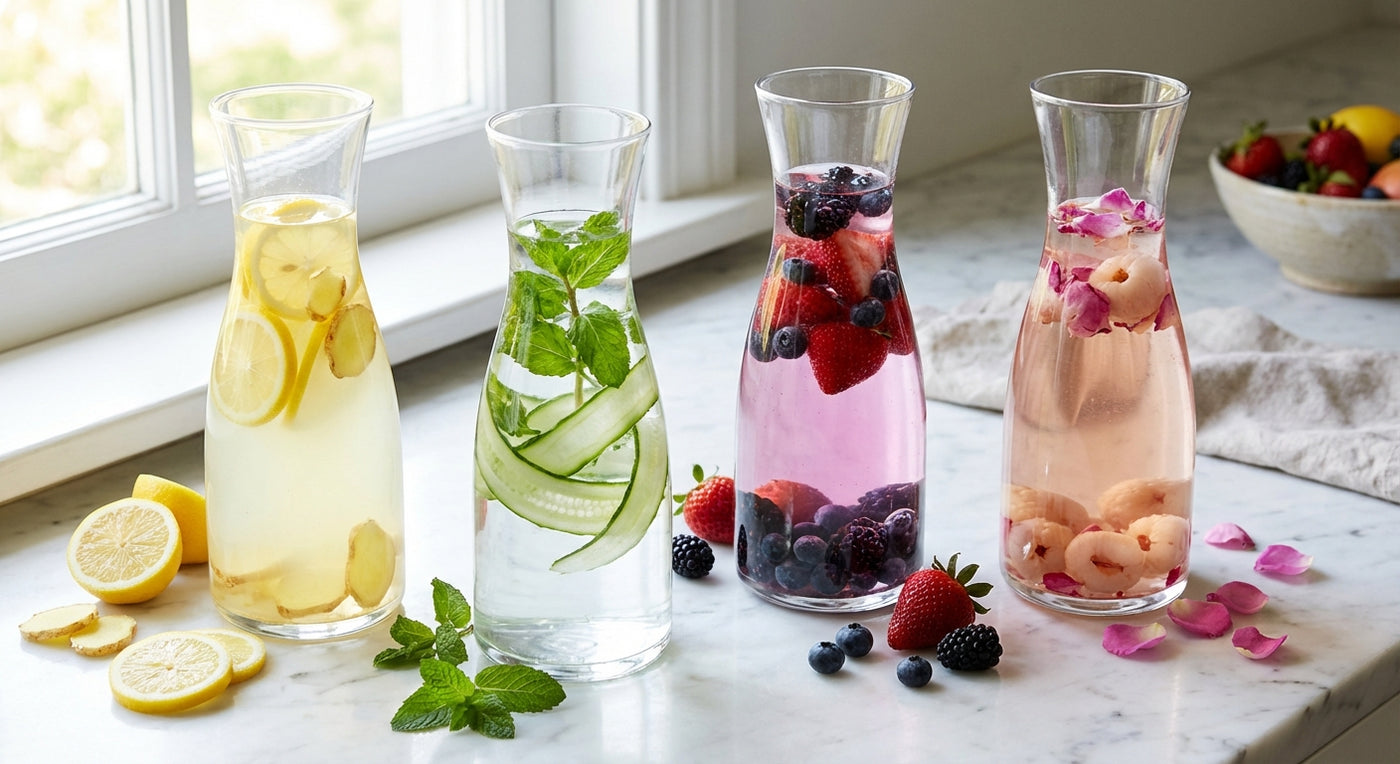 Eau infusée aux champignons : détox naturelle et hydratation