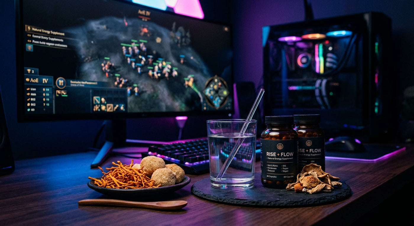 Champignons Adaptogènes pour les Gamers : Focus et Endurance Mentale | SporeLife