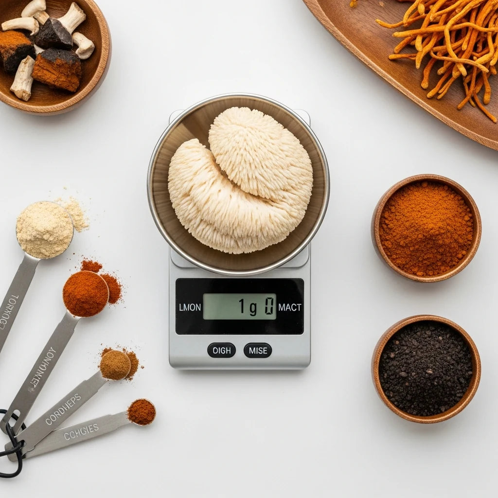 Micro-dosage de champignons adaptogènes : combien par jour ? | SporeLife