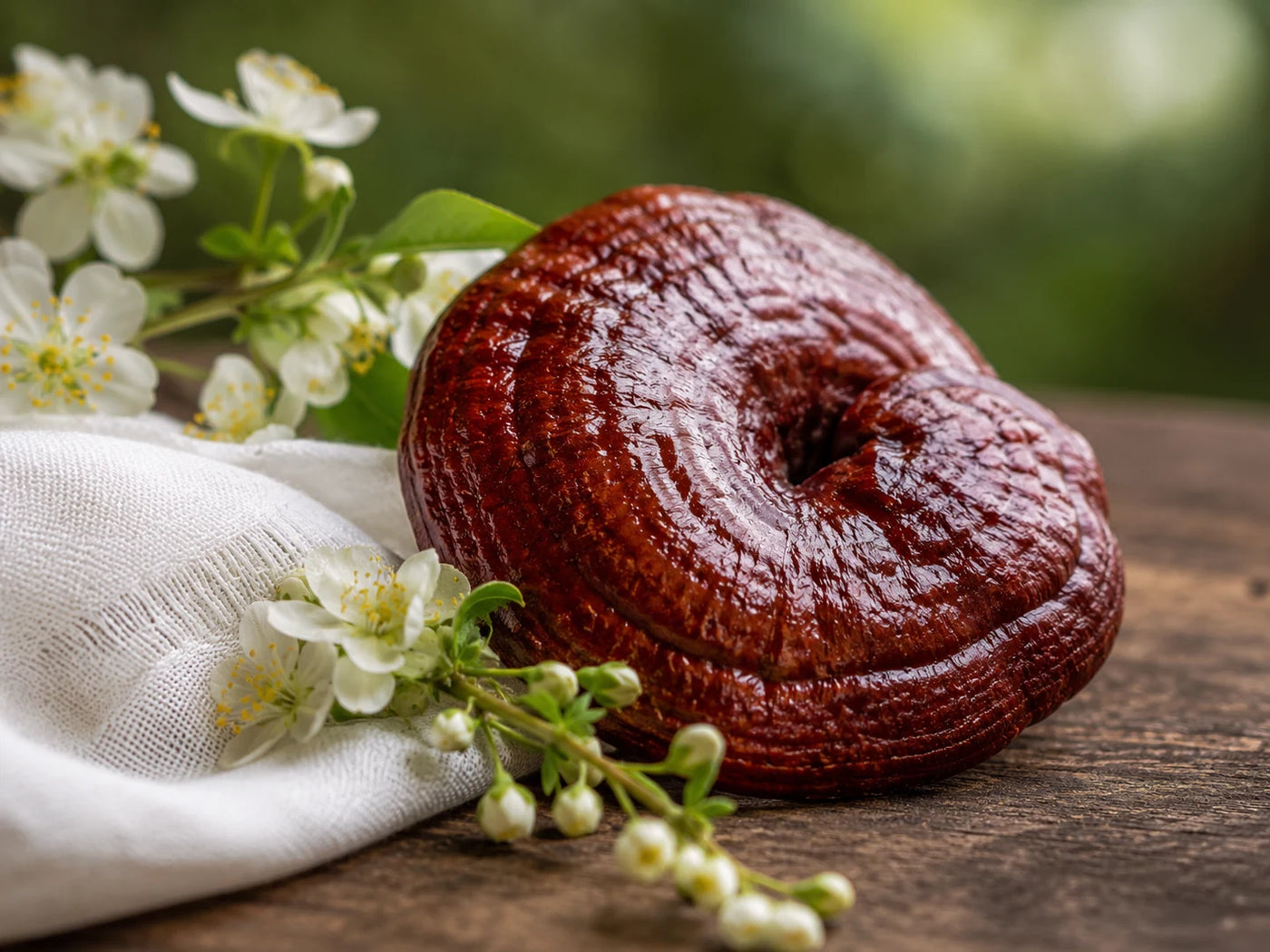 Illustration de couverture de l’article : Reishi et allergie : un antihistaminique naturel ?