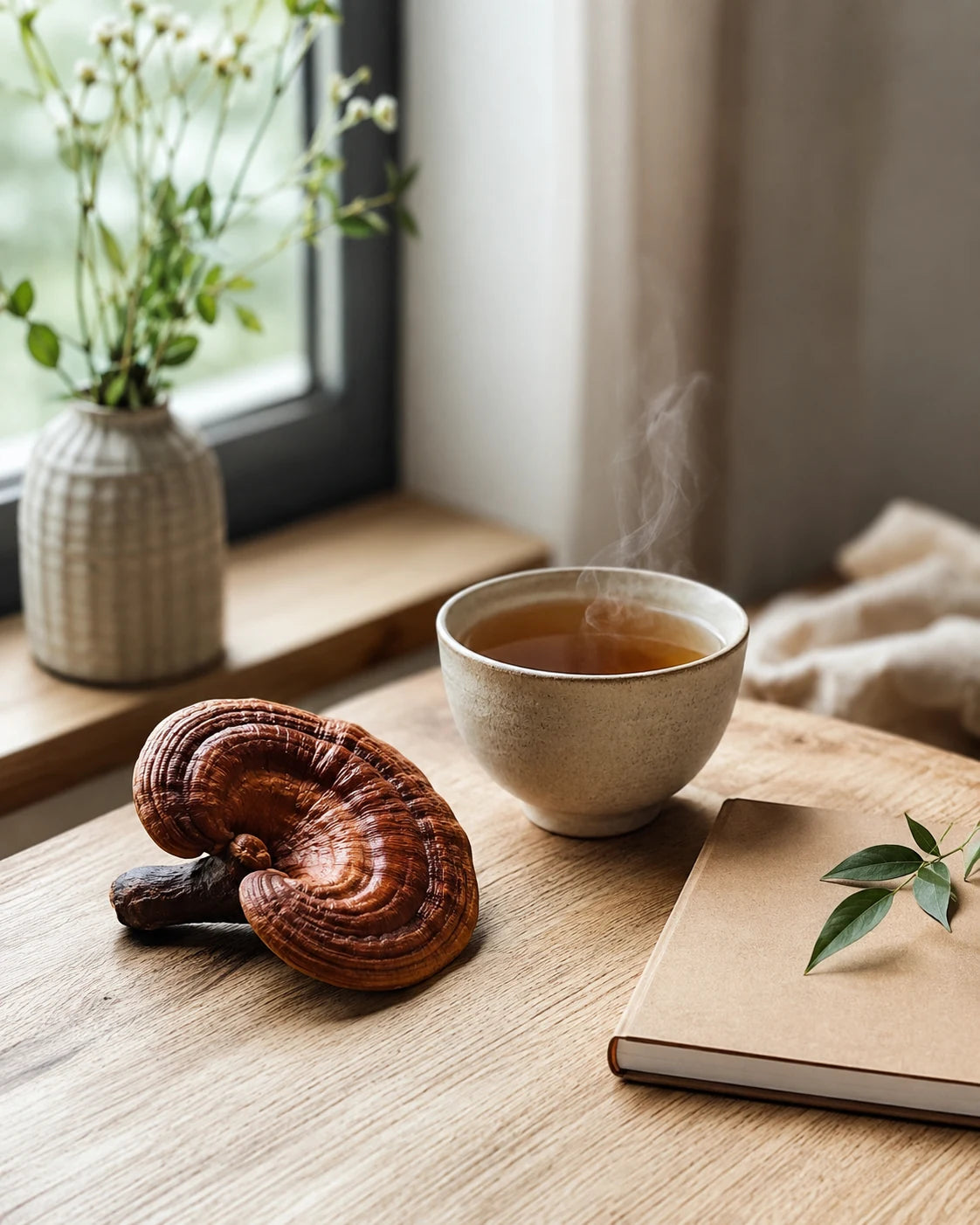 Illustration de couverture de l’article : Reishi et lupus : immunomodulation et auto-immunité