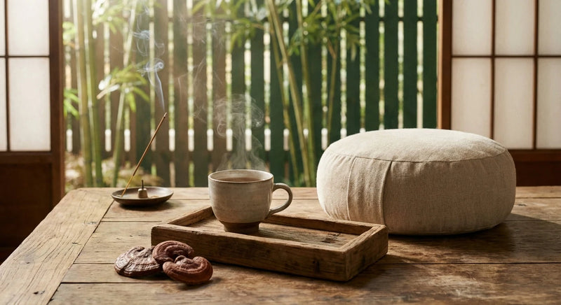 Reishi et méditation : la synergie corps-esprit pour le calme intérieur