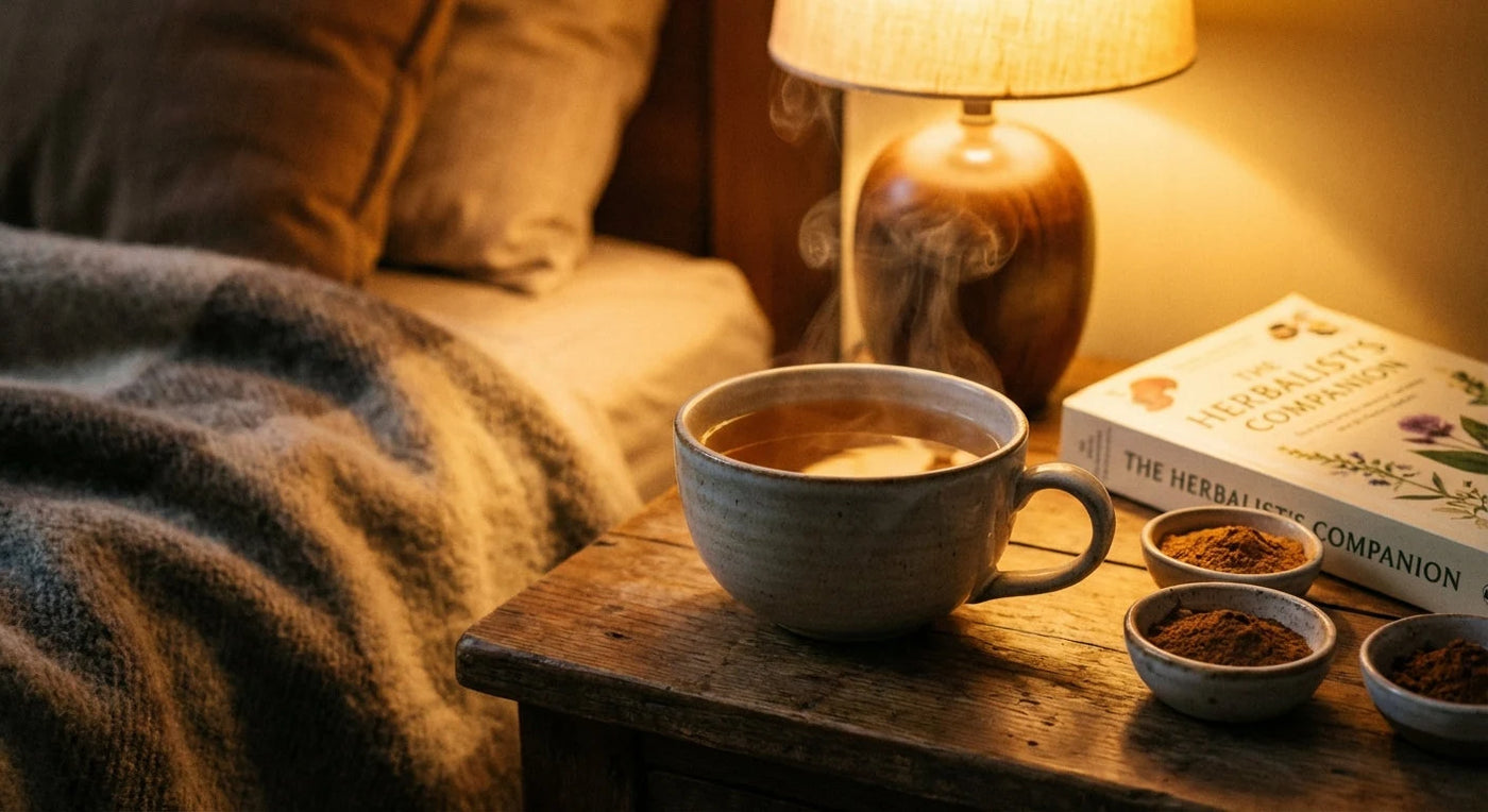 Tisane du soir aux 4 champignons : la recette pour bien dormir | SporeLife