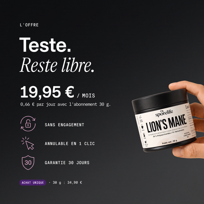 Lion’s Mane - Extrait en poudre 10
