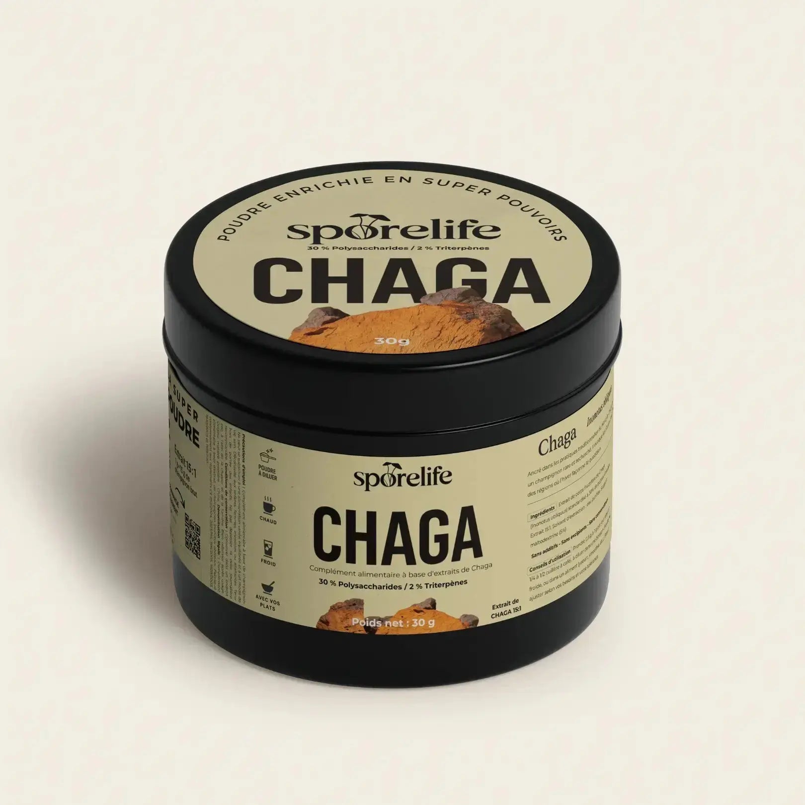 Poudre de Chaga SporeLife