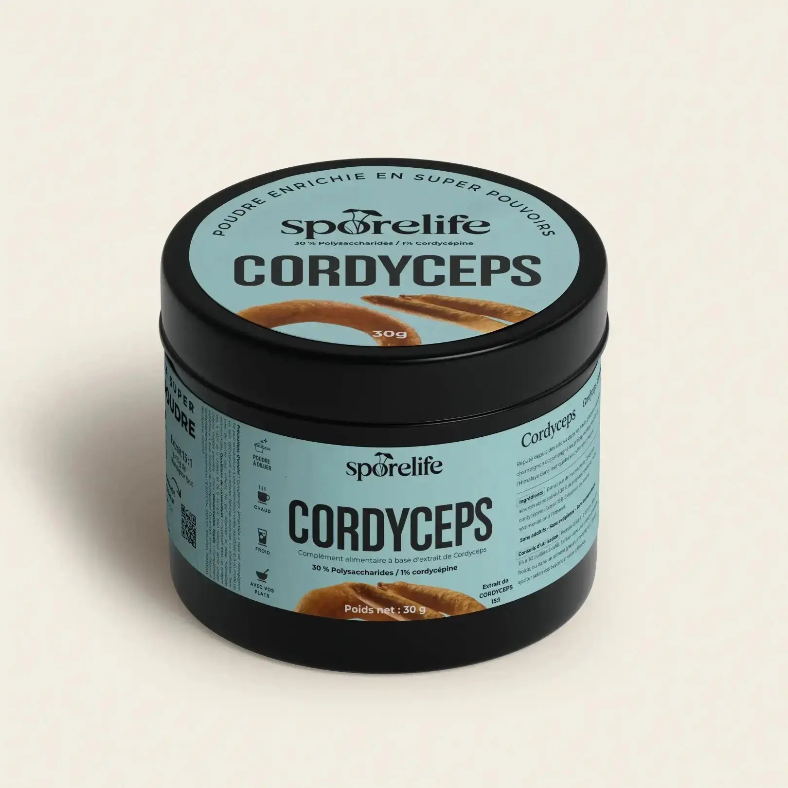 Poudre de Cordyceps SporeLife