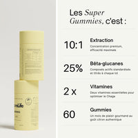 Gummies au Chaga