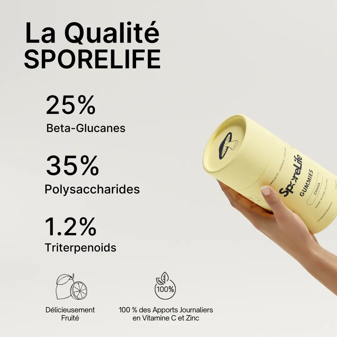 Gummies au Chaga SporeLife
