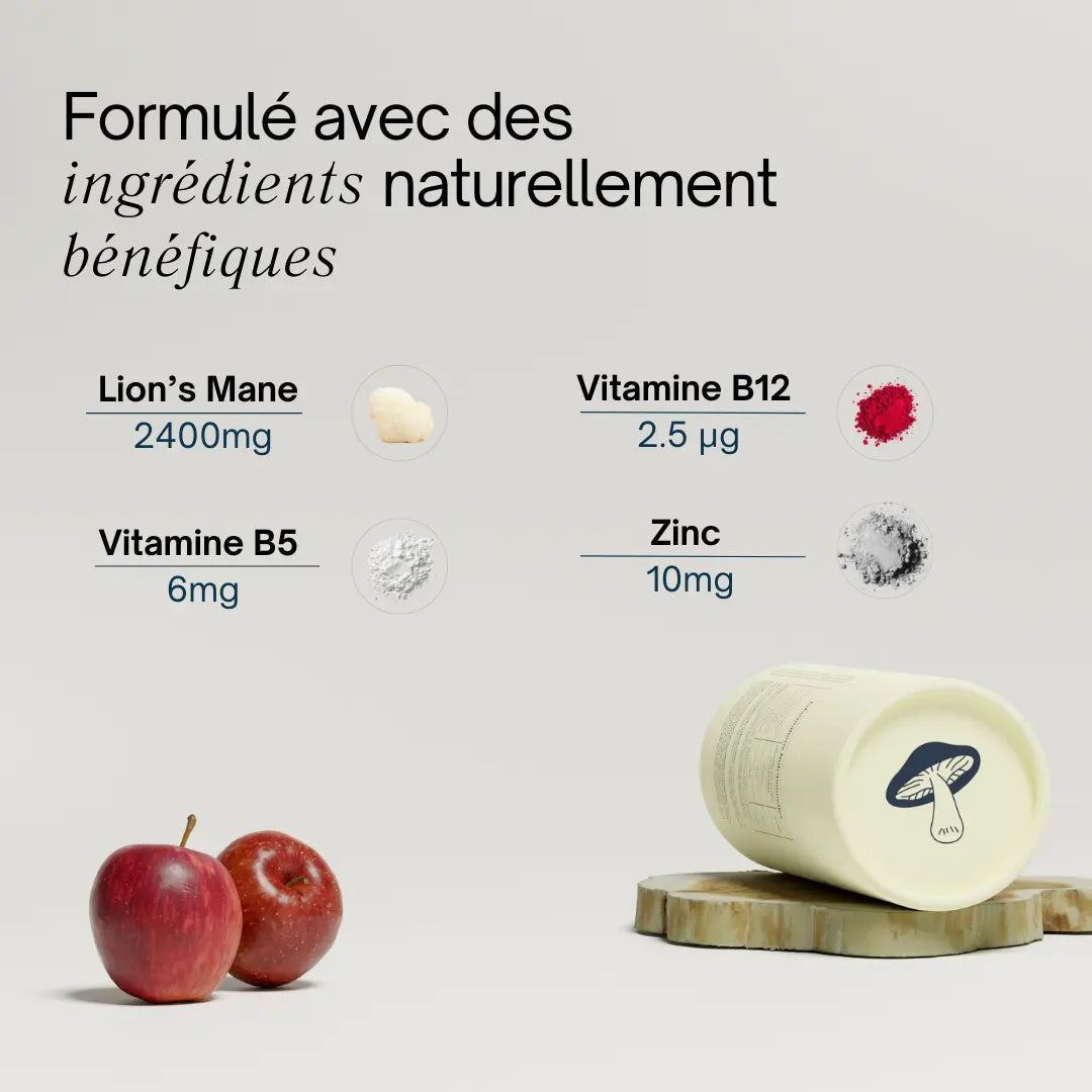 Gummies au Lion's Mane SporeLife