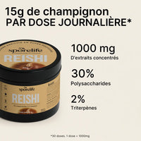 Reishi en poudre – Extrait 15:1